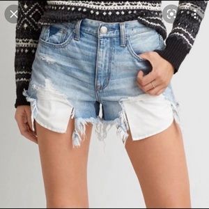 AE vintage high rise festival shorts